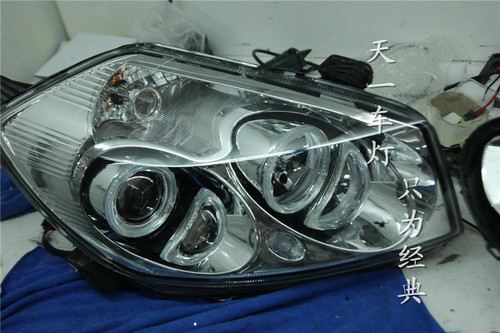 成都吉利GX7车灯升级全攻略 Q5海拉双光透镜+LED日行灯+氙气大灯总成改装纪实