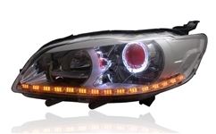 原车55W卤素灯换80W LED大灯，能用吗？透镜问题一次说清